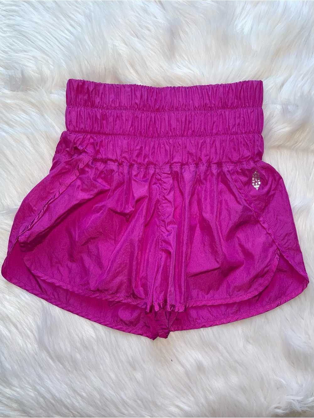 Free People FP Movement the way home shorts pink XS athletic high waisted short
